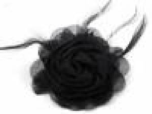 zvětšit obrázek - Růže monofilová černá,  průměr 12cm